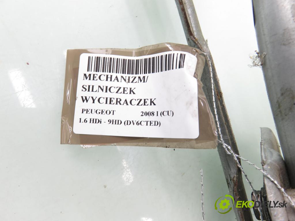 PEUGEOT 2008 I (CU_) KOMBI 2013 84,00 1.6 HDi - 9HD (DV6CTED) 1560,00 MECHANISMUS/ motorek stěračů 3397021391 ; 0390241540 ; 9673222580
