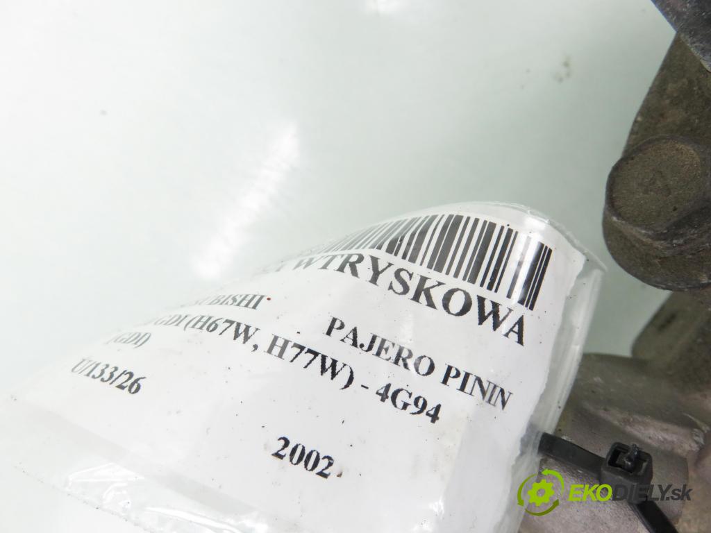 MITSUBISHI PAJERO PININ (H6_W, H7_W) SUV 2002 95,00 2.0 GDI 1999,00 lišta vstřikovací DIM1100G ; E7T05072 ; E1T18871 (Vstřikovací lišta)