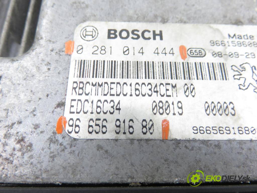 CITROEN NEMO Skrzynia (AA_) FURGON 2009 50,00 1.4 HDi - 8HS (DV4TED) 1398,00 Riadiaca jednotka Motor 0281014444 ; 9665691680