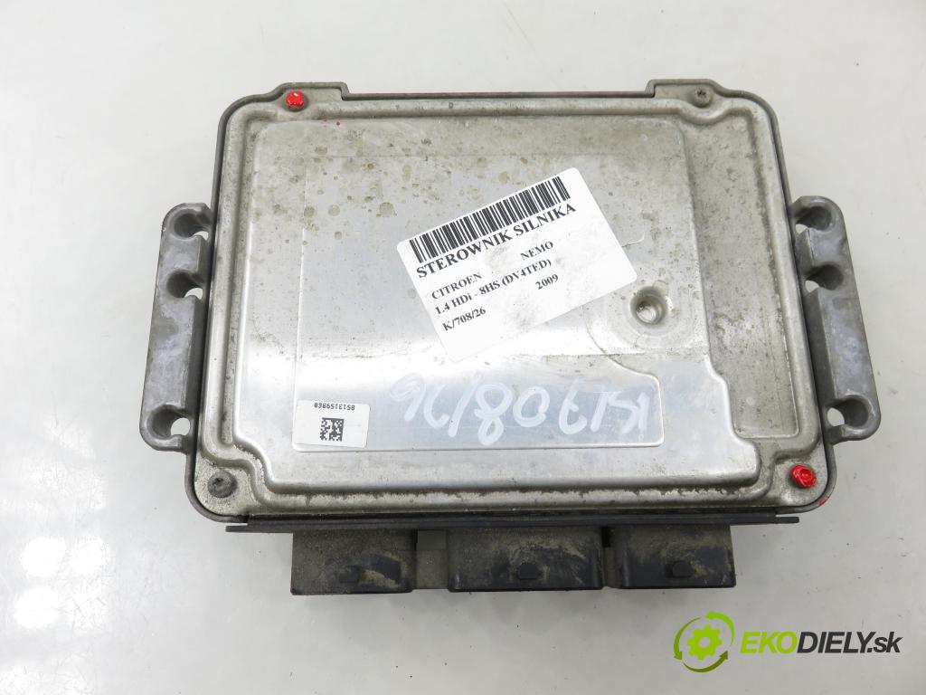 CITROEN NEMO Skrzynia (AA_) FURGON 2009 50,00 1.4 HDi - 8HS (DV4TED) 1398,00 Riadiaca jednotka Motor 0281014444 ; 9665691680