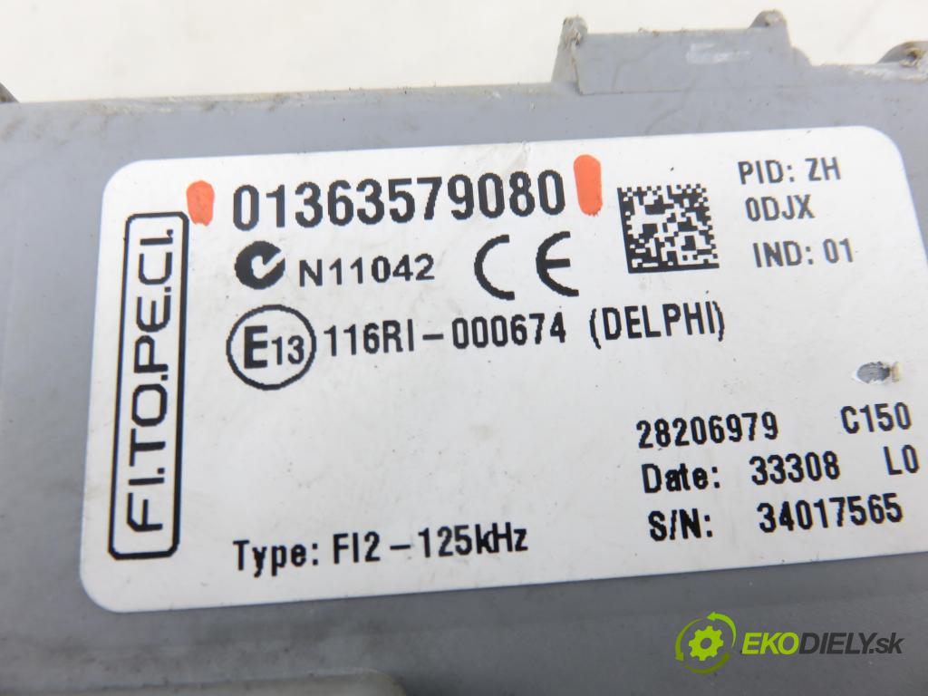 CITROEN NEMO Skrzynia (AA_) FURGON 2009 50,00 1.4 HDi - 8HS (DV4TED) 1398,00 MODUL BSI 01363579080
