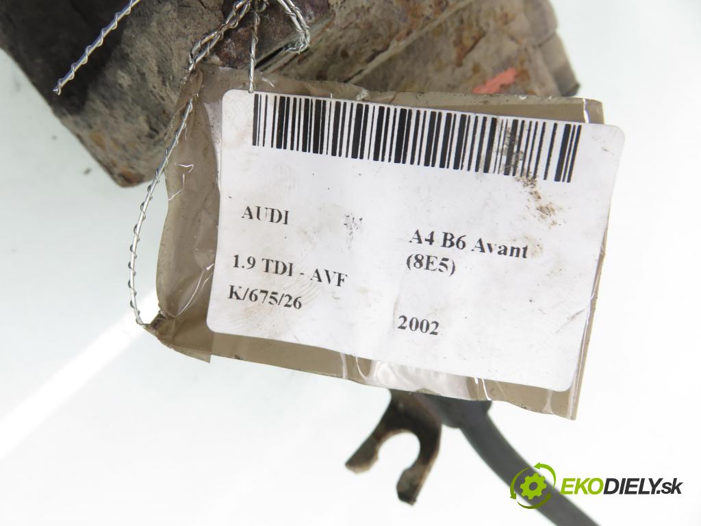 AUDI A4 Avant (8E5, B6) KOMBI 2002 96,00 1.9 TDI PD 130 - AVF 1896,00 brzdič třmen LP