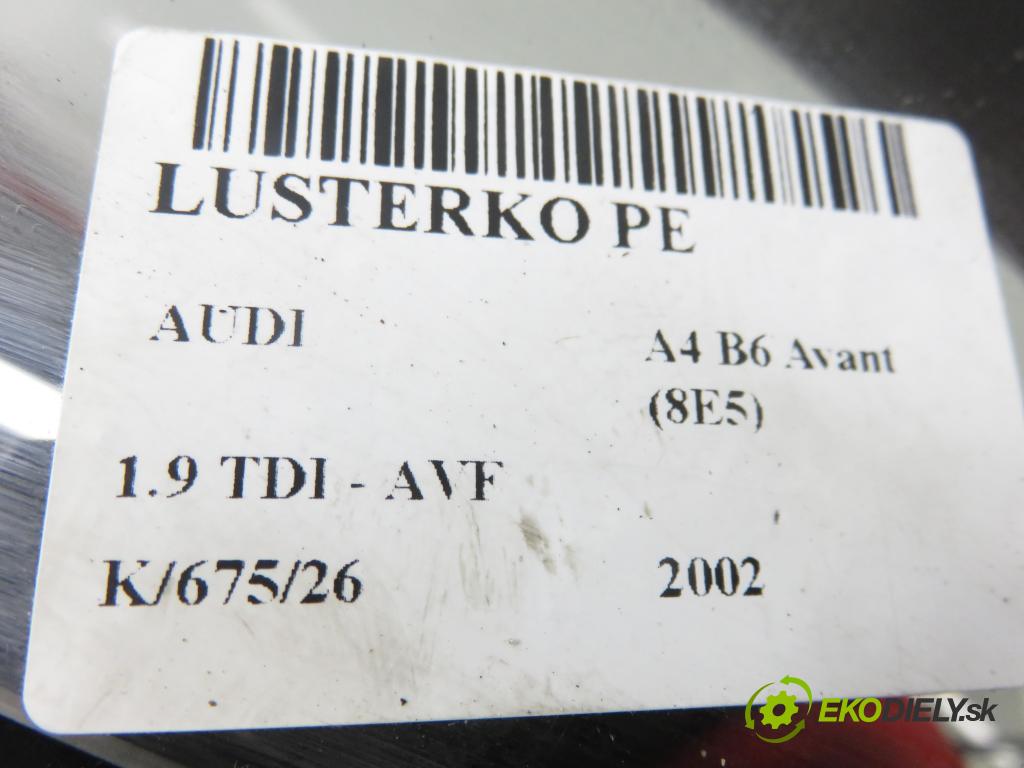 AUDI A4 Avant (8E5, B6) KOMBI 2002 96,00 1.9 TDI PD 130 - AVF 1896,00 zpětné zrcátko