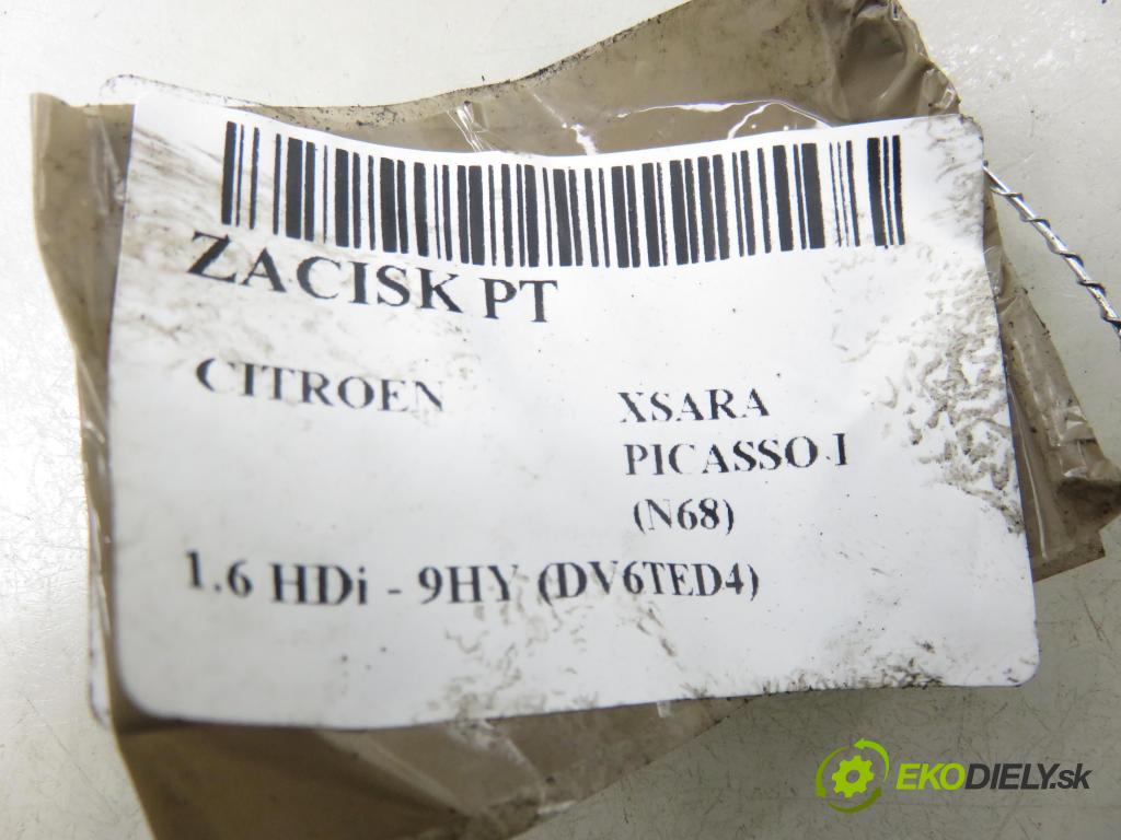 CITROEN XSARA PICASSO (N68) MINIVAN 2001 80,00 1.6 HDi 109 - 9HY (DV6TED4) 1560,00 brzdič třmen PT