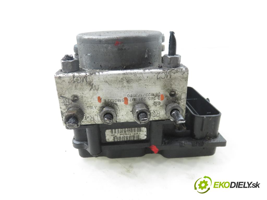 CITROEN NEMO Skrzynia (AA_) FURGON 2009 50,00 1.4 HDi - 8HS (DV4TED) 1398,00 Pumpa ABS 0265800662 ; 0265231997 ; 51801321 (Pumpa ABS)