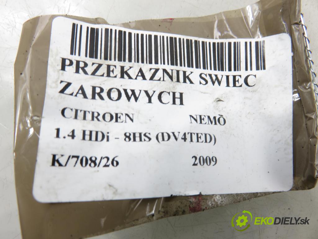CITROEN NEMO Skrzynia (AA_) FURGON 2009 50,00 1.4 HDi - 8HS (DV4TED) 1398,00 RELÉ: JÚN: 9645668680