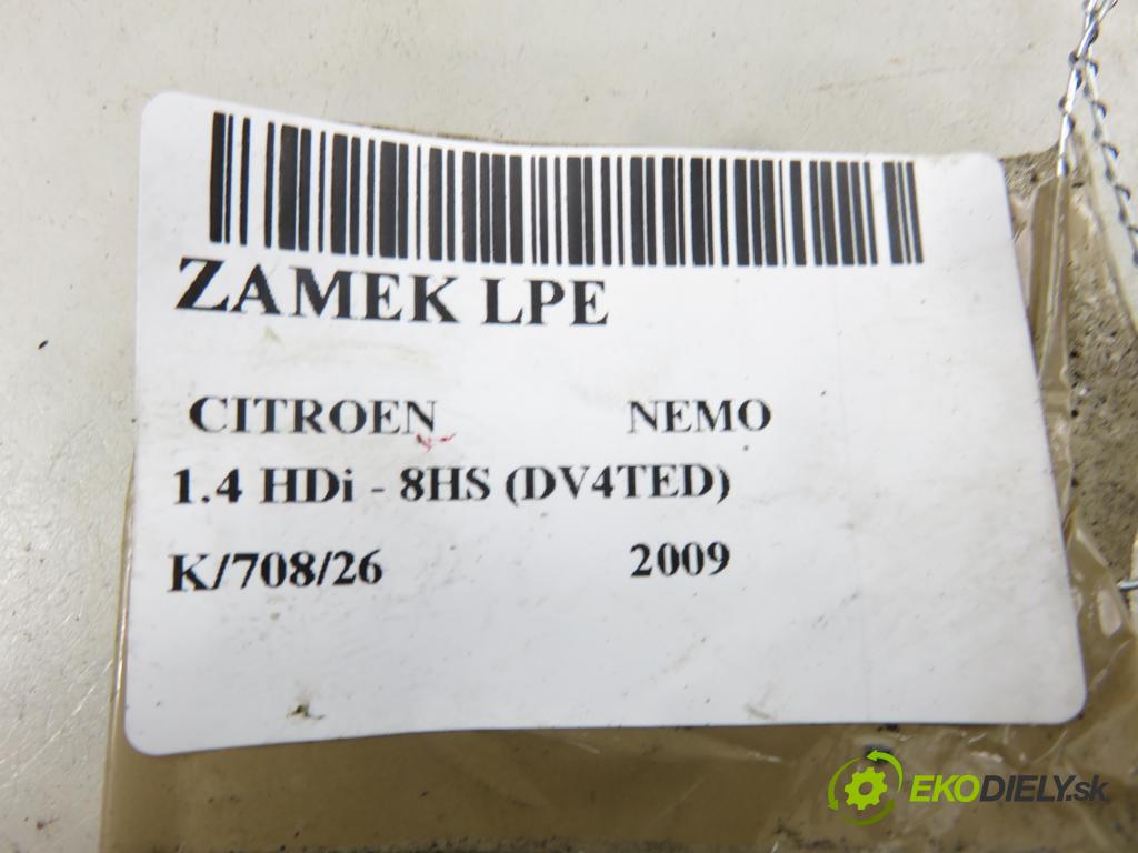CITROEN NEMO Skrzynia (AA_) FURGON 2009 50,00 1.4 HDi - 8HS (DV4TED) 1398,00 zámok