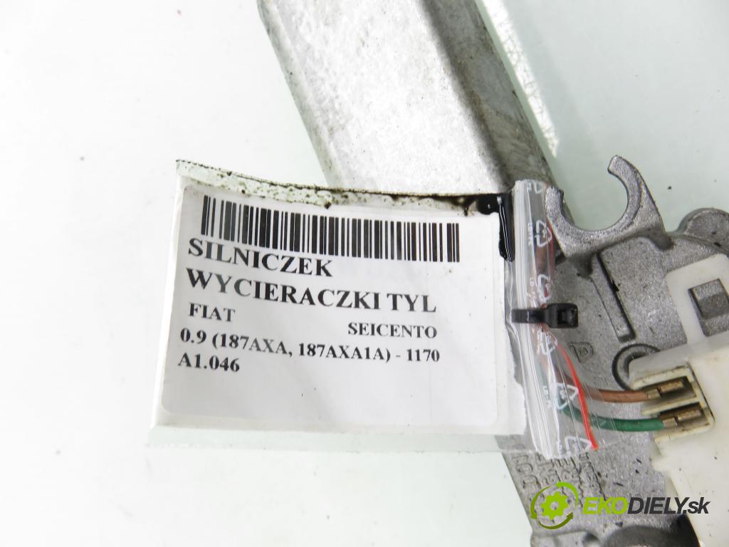 FIAT SEICENTO / 600 (187_) HB 2000 29,00 0.9 39 - 1170 A1.046 899,00 motorek stěrače ZADNÍ: TGE430R