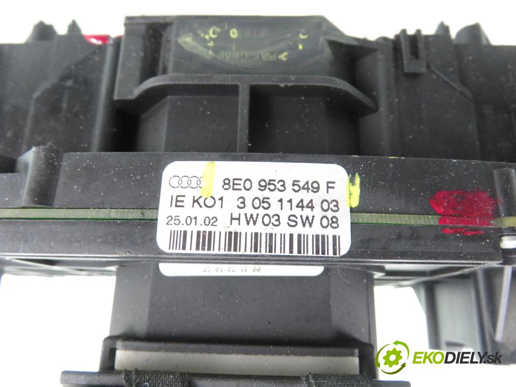 AUDI A4 Avant (8E5, B6) KOMBI 2002 96,00 1.9 TDI PD 130 - AVF 1896,00 PAKA/ŘAZENÍ/SADA: 8E0953549F ; 8E0953503A