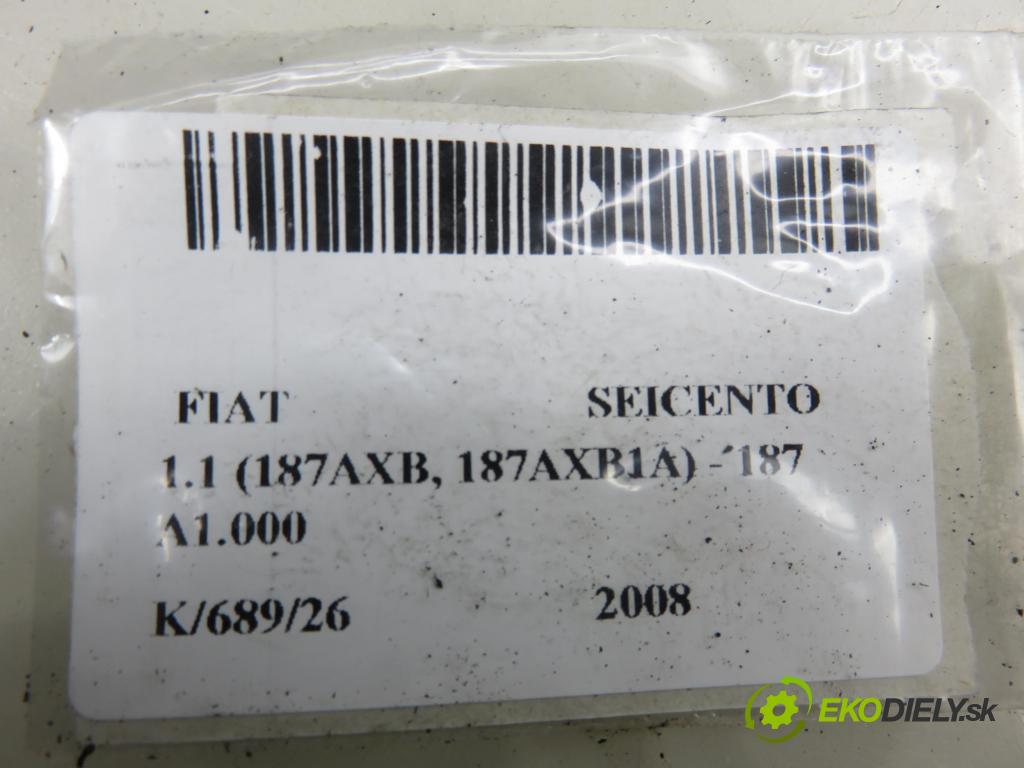FIAT SEICENTO / 600 (187_) HB 2008 40,00 1.1 54 - 187 A1.000 1108,00 chladič vody
