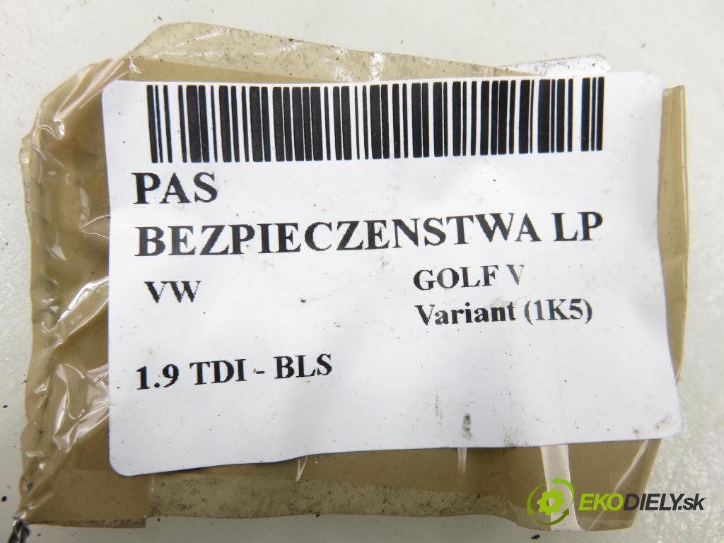 VW GOLF V Variant (1K5) KOMBI 2008 77,00 1.9 TDI - BLS 1896,00 Držiak bezpečnostný LP 1K4857705AE