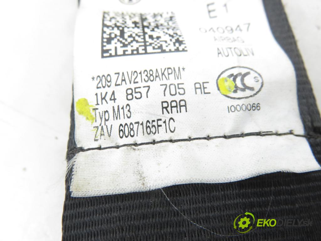 VW GOLF V Variant (1K5) KOMBI 2008 77,00 1.9 TDI - BLS 1896,00 Držiak bezpečnostný LP 1K4857705AE