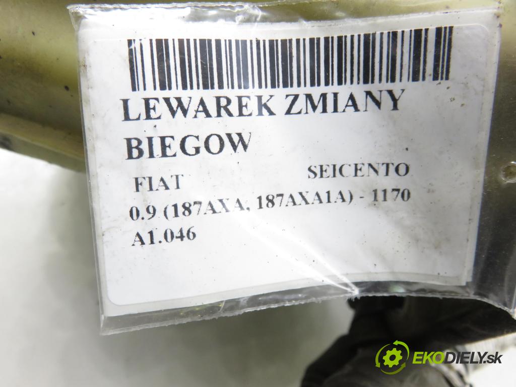 FIAT SEICENTO / 600 (187_) HB 1999 29,00 0.9 (187AXA, 187AXA1A) - 1170 A1.046 899,00 ZVEDÁK:
