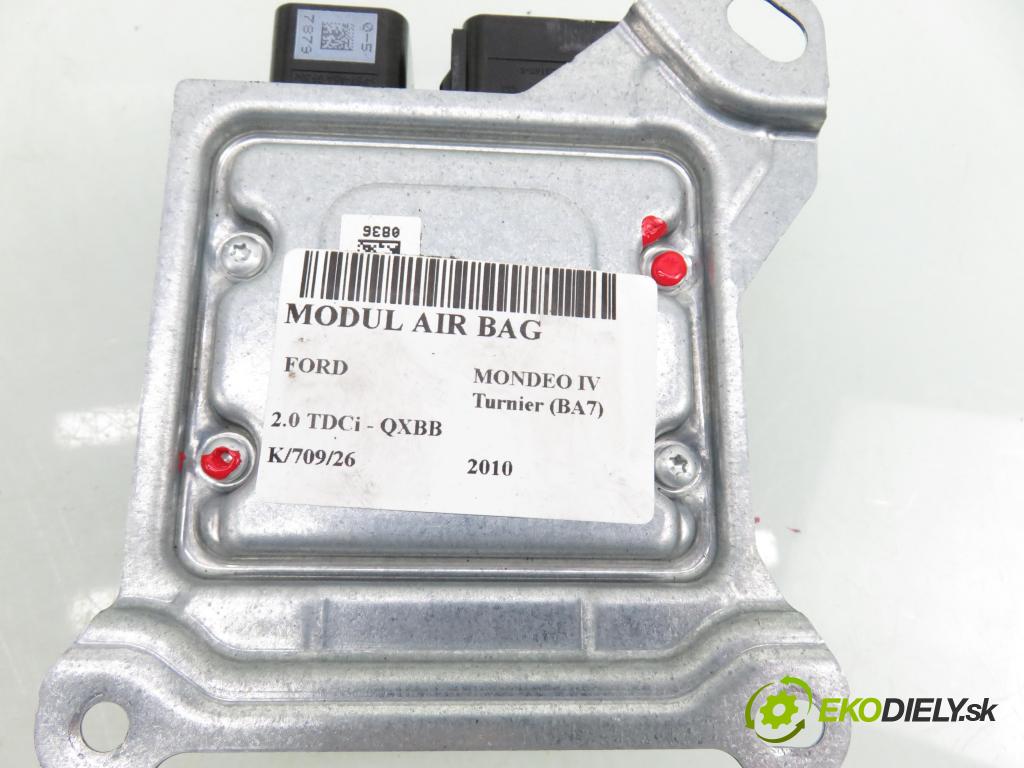 FORD MONDEO IV Turnier (BA7) KOMBI 2010 103,00 2.0 TDCi - QXBB 1997,00 MODUL air BAG 0285010836 ; AS7T14B321AC