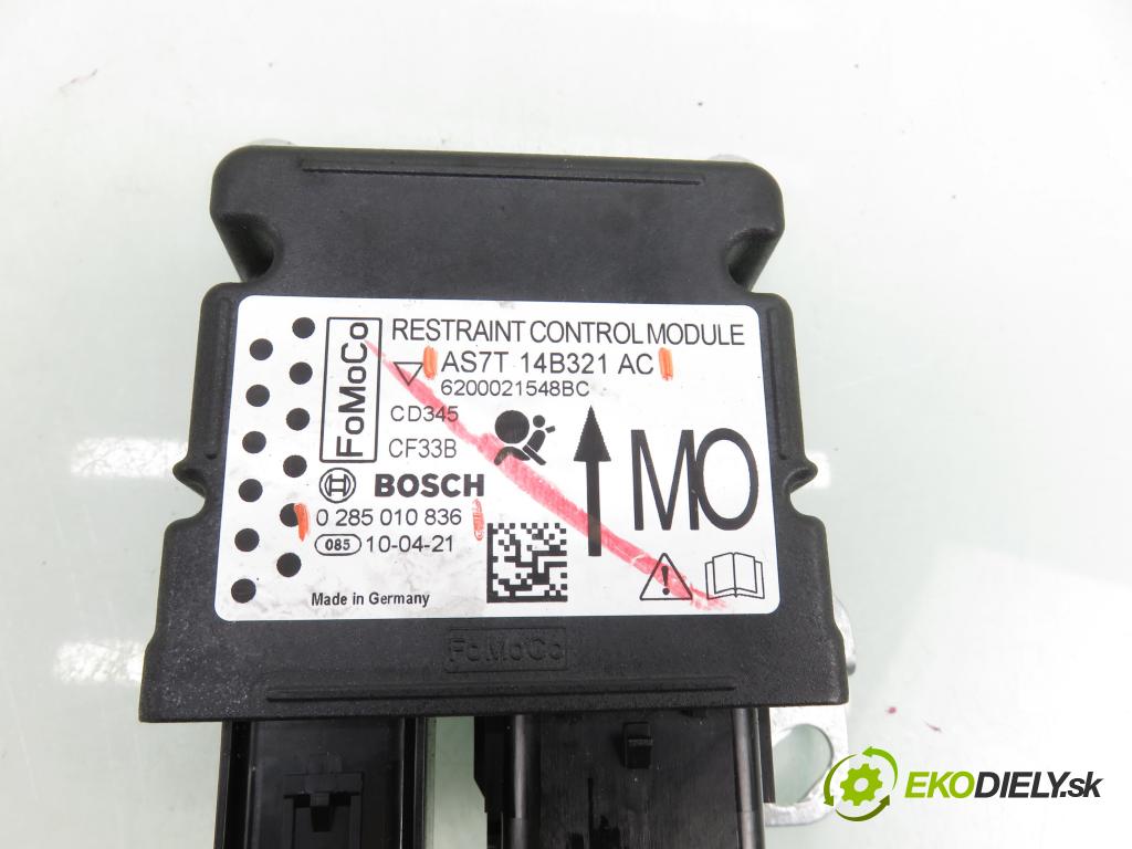 FORD MONDEO IV Turnier (BA7) KOMBI 2010 103,00 2.0 TDCi - QXBB 1997,00 MODUL air BAG 0285010836 ; AS7T14B321AC