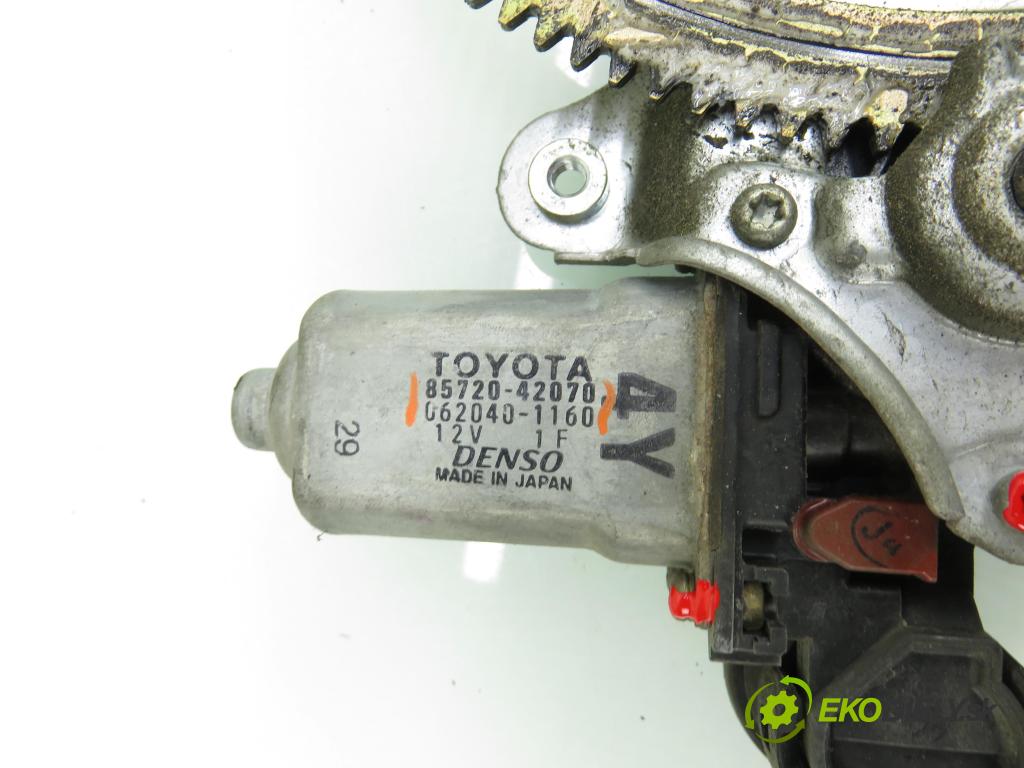 TOYOTA AVENSIS VERSO (_M2_) MINIVAN 2004 85,00 2.0 D (CLM20_) - 1CD-FTV 1995,00 mechanismus oken 8572042070 ; 0620401160