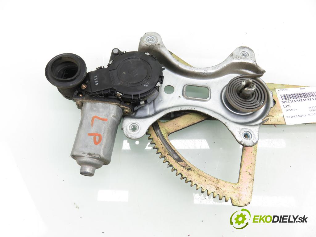 TOYOTA AVENSIS VERSO (_M2_) MINIVAN 2004 85,00 2.0 D (CLM20_) - 1CD-FTV 1995,00 mechanismus oken 8572042070 ; 0620401160
