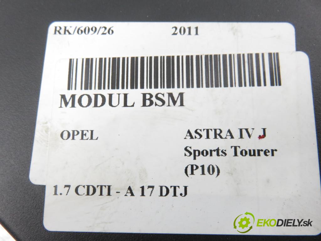 OPEL ASTRA J Sports Tourer (P10) KOMBI 2011 81,00 1.7 CDTI - A 17 DTJ 1686,00 MODUL BSM 13582619