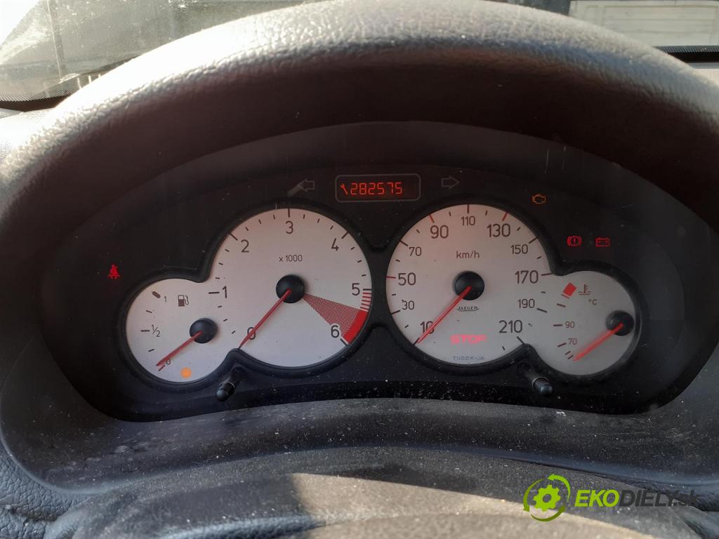 PEUGEOT 206 liftback (2A/C) HB 2005 50,00 1.4 HDi 8V 70 - 8HZ 1398,00 prístrojovka elektrický 9656696280