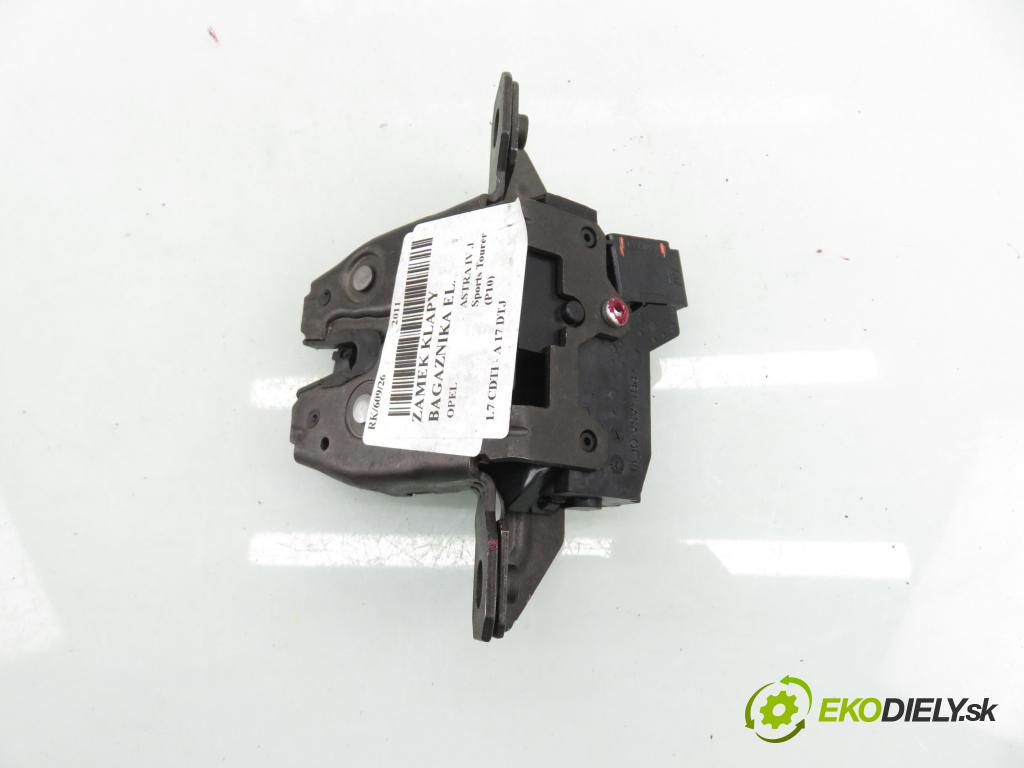 OPEL ASTRA J Sports Tourer (P10) KOMBI 2011 81,00 1.7 CDTI - A 17 DTJ 1686,00 zámok dveří kufr EL. 13581023