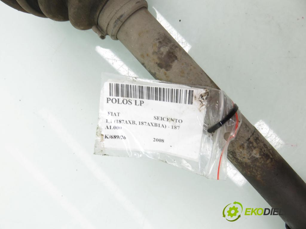 FIAT SEICENTO / 600 (187_) HB 2008 40,00 1.1 54 - 187 A1.000 1108,00 poloos LP