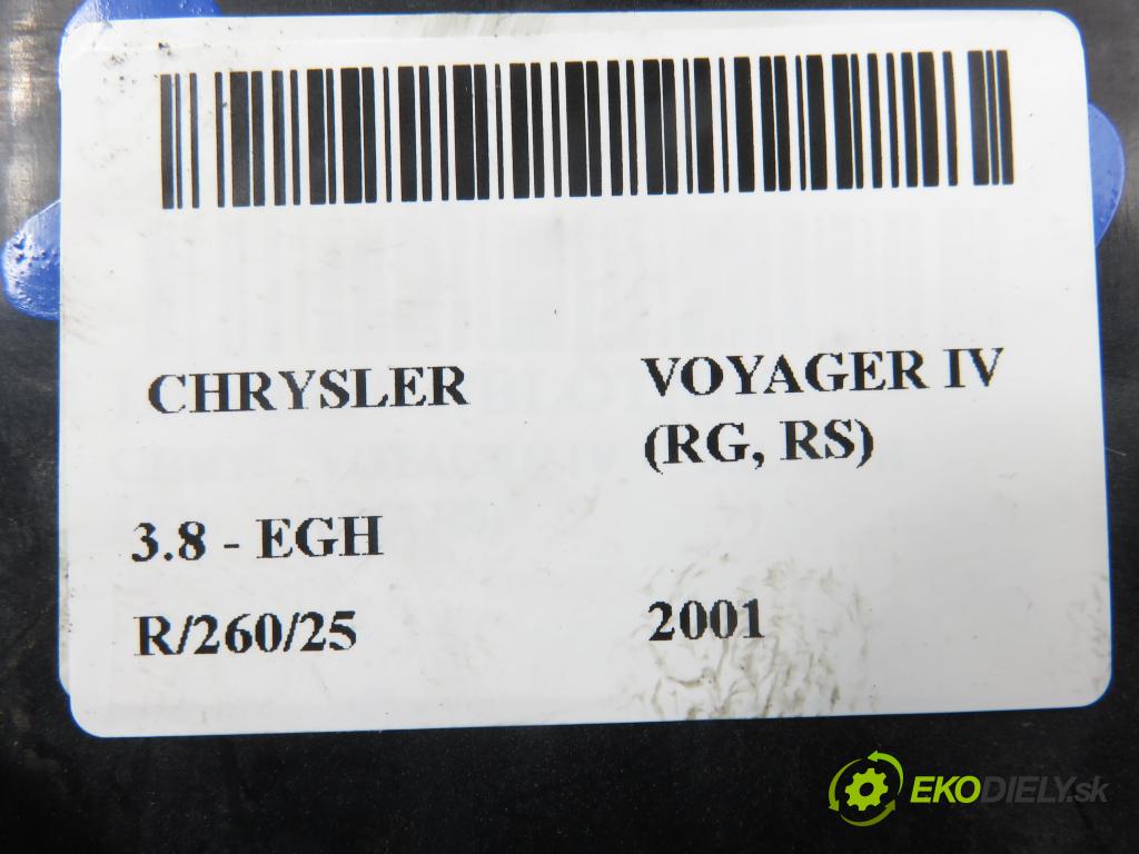 CHRYSLER VOYAGER IV (RG, RS) VAN 2001 160,00 3.8 - EGH 3778,00 Svetlo ľavé zadné 04857601