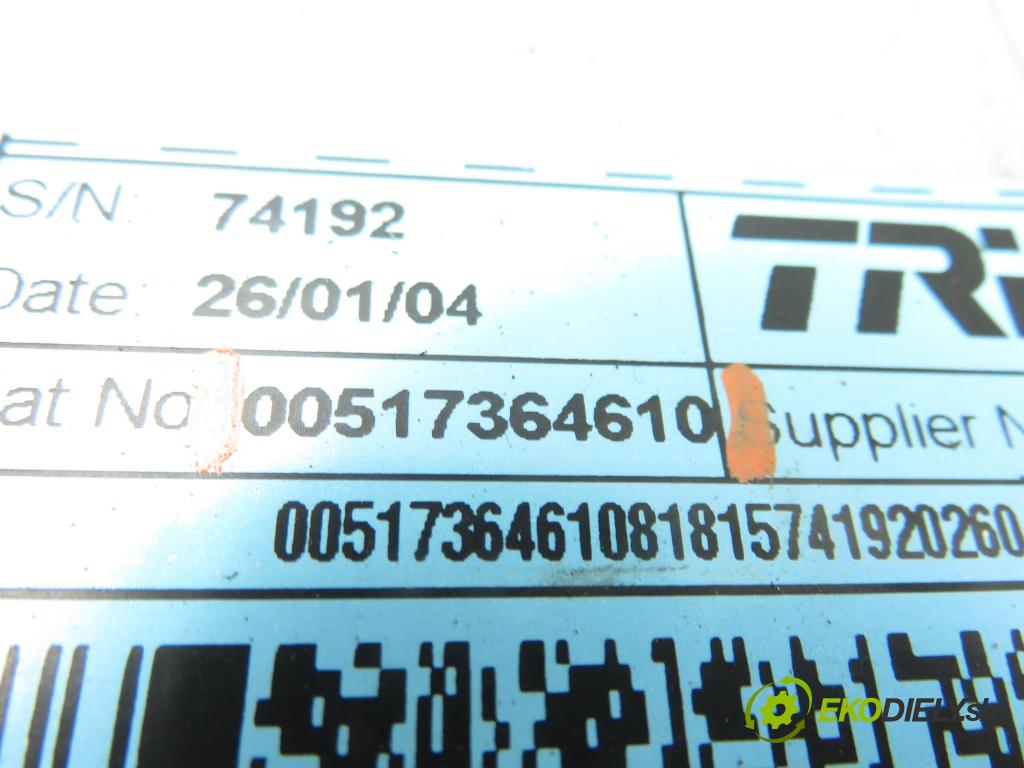 FIAT IDEA (350_) MINIVAN 2004 70,00 1.4 16V 95 - 843 A1.000 1368,00 SLOUPEC / PODPORA elektrický 00517364610
