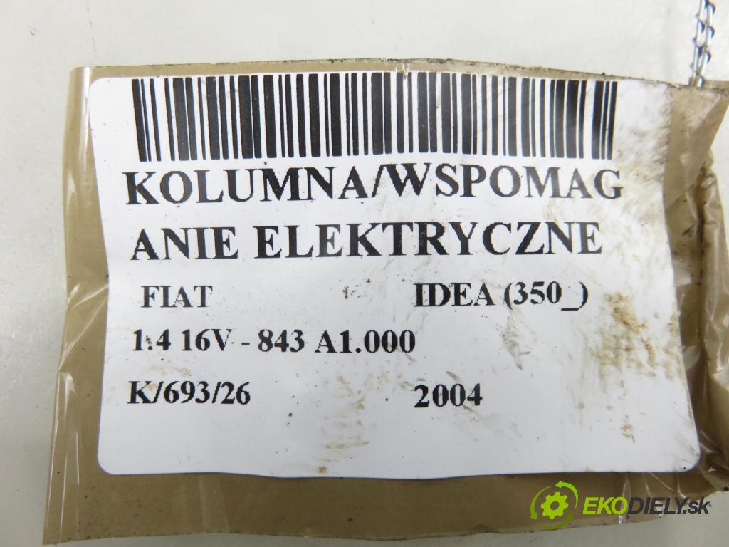 FIAT IDEA (350_) MINIVAN 2004 70,00 1.4 16V 95 - 843 A1.000 1368,00 SLOUPEC / PODPORA elektrický 00517364610