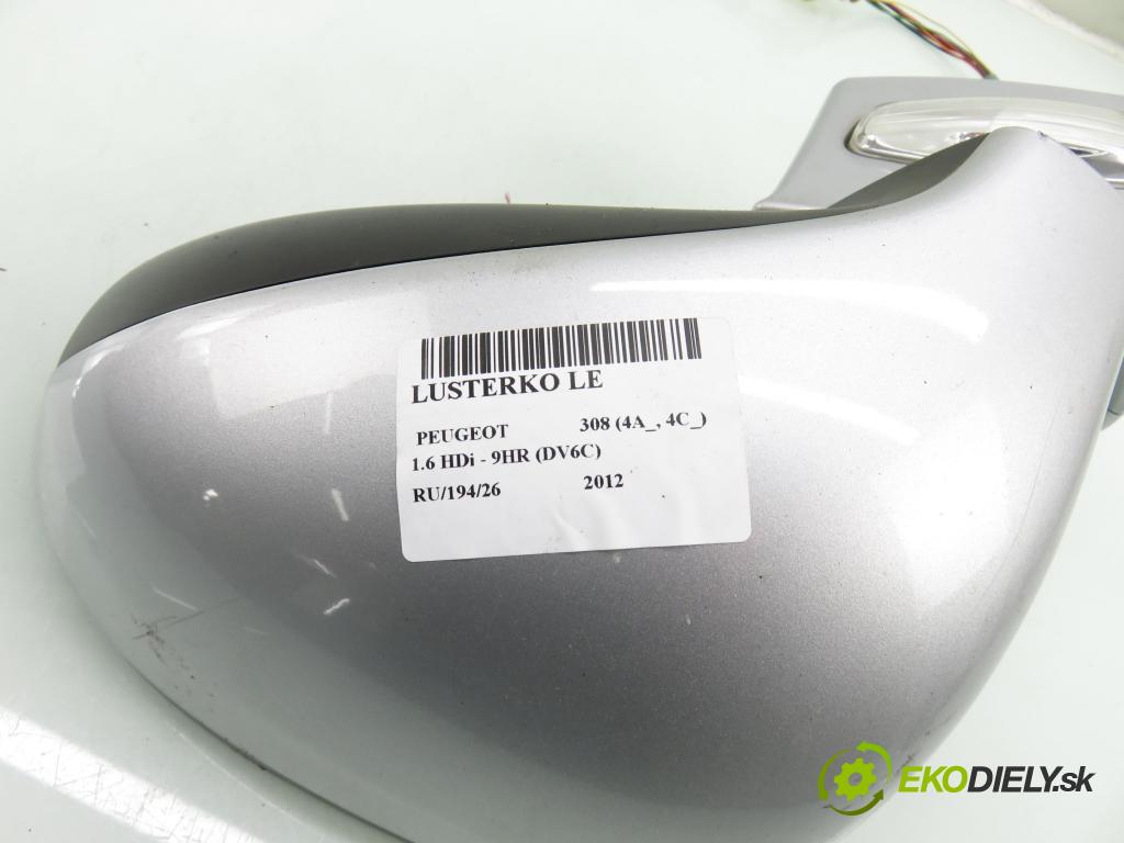 PEUGEOT 308 (4A_, 4C_) HB 2012 0,00 1.6 HDi - 9HR (DV6C) 1560,00 zpětné zrcátko LE