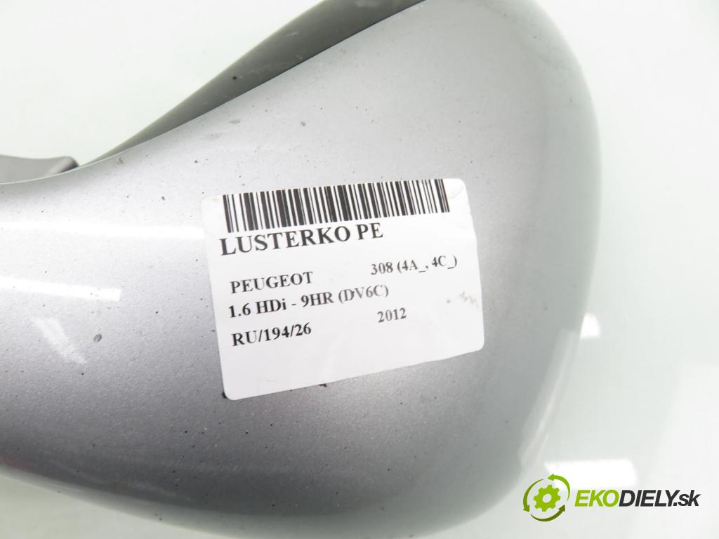 PEUGEOT 308 (4A_, 4C_) HB 2012 0,00 1.6 HDi - 9HR (DV6C) 1560,00 zpětné zrcátko