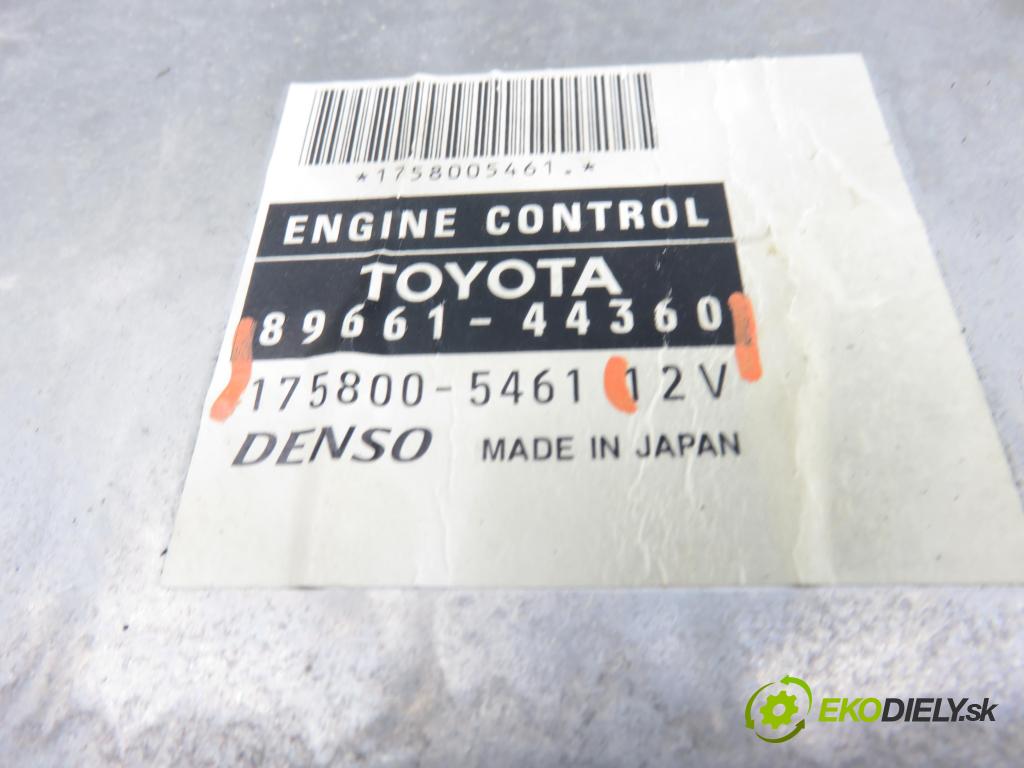 TOYOTA AVENSIS VERSO (_M2_) MINIVAN 2004 85,00 2.0 D (CLM20_) - 1CD-FTV 1995,00 Riadiaca jednotka Motor 8966144360 ; 1758005461
