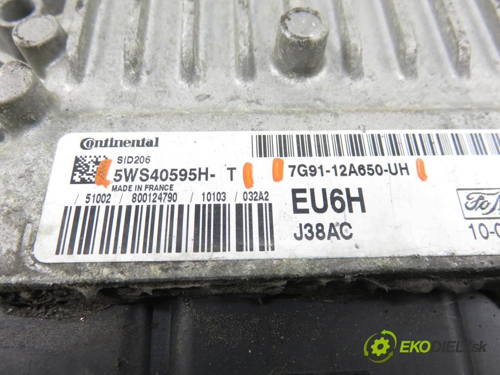 FORD MONDEO IV Turnier (BA7) KOMBI 2010 103,00 2.0 TDCi - QXBB 1997,00 Riadiaca jednotka Motor 5WS40595HT ; 7G9112A650UH