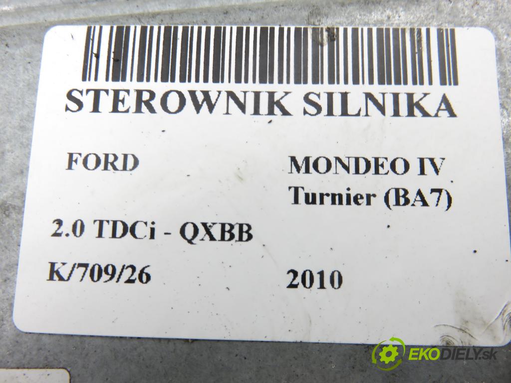 FORD MONDEO IV Turnier (BA7) KOMBI 2010 103,00 2.0 TDCi - QXBB 1997,00 Riadiaca jednotka Motor 5WS40595HT ; 7G9112A650UH
