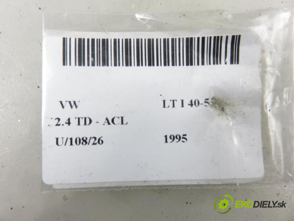 VW LT 40-55 I Platforma / podwozie (293-909) KABINA/PLATFORMA 1995 70,00 2.4 TD - ACL 2383,00 chladič vody 075121253K