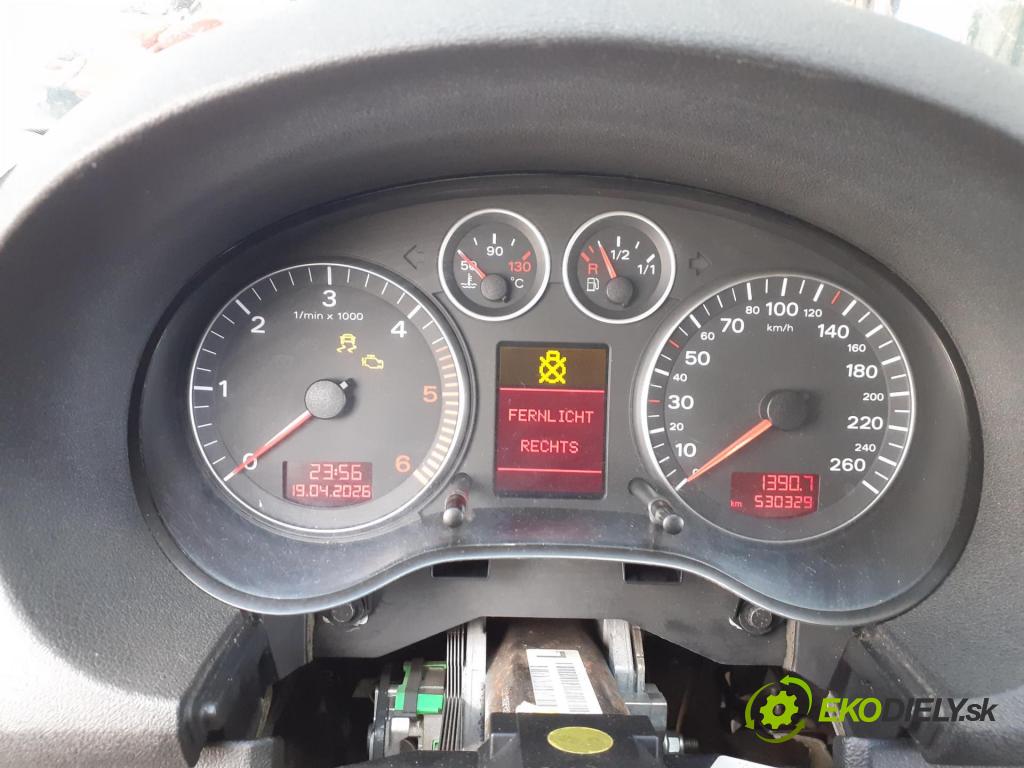 AUDI A3 (8P1) HB 2004 103,00 2.0 TDI 16V quattro - BKD 1968,00 prístrojovka elektrický 8P0920930K