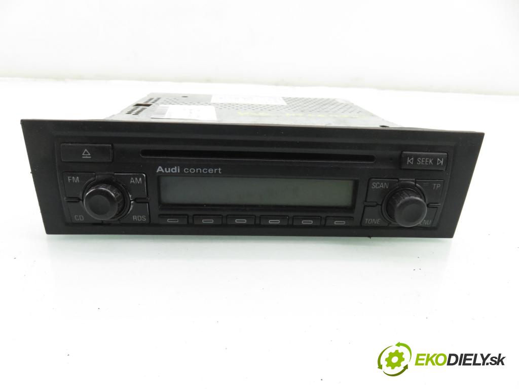 AUDI A3 (8P1) HB 2004 103,00 2.0 TDI 16V quattro - BKD 1968,00 RADIO CD 8P0035186C
