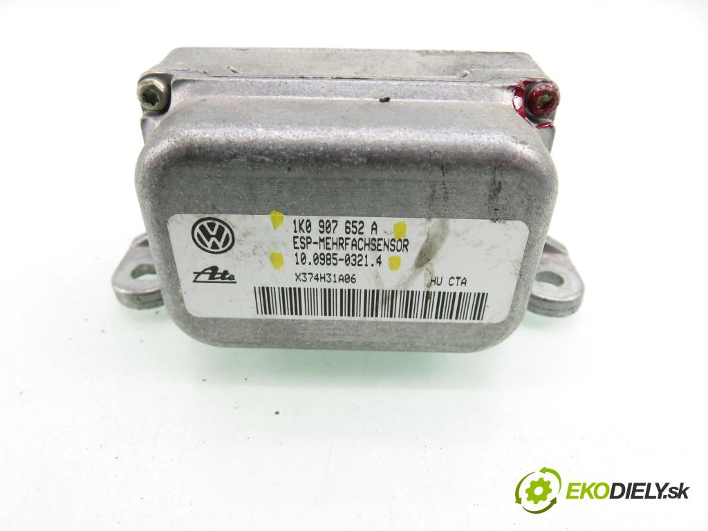 AUDI A3 (8P1) HB 2004 103,00 2.0 TDI 16V quattro - BKD 1968,00 Snímač ESP 1K0907652A ; 10098503214