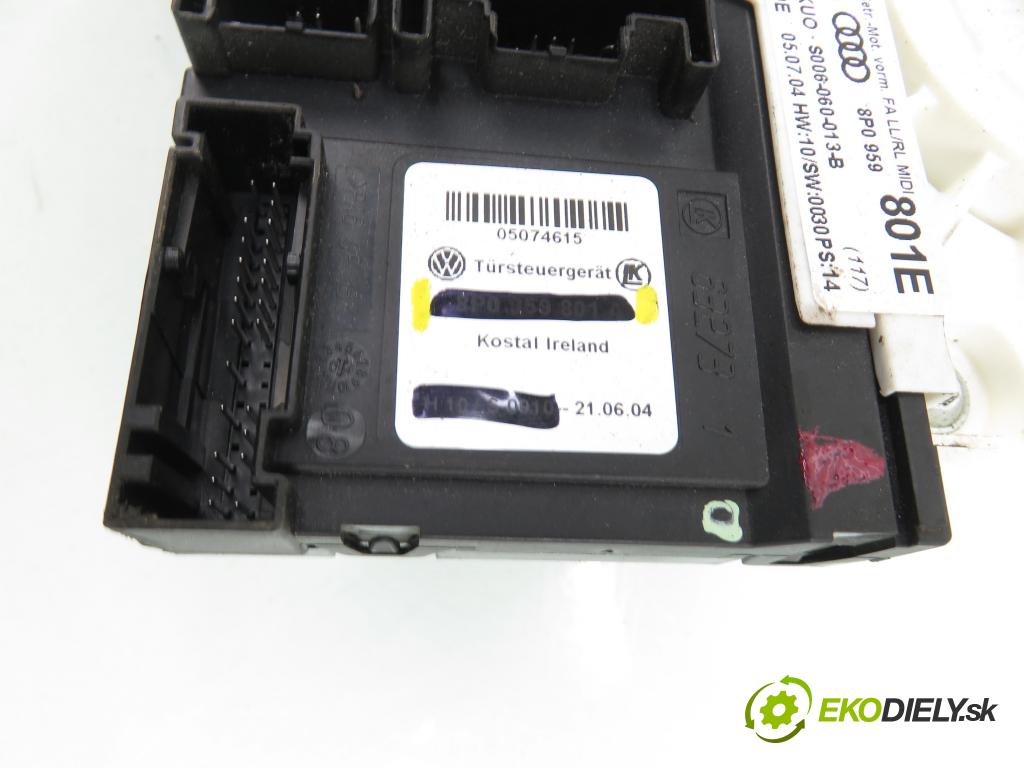 AUDI A3 (8P1) HB 2004 103,00 2.0 TDI 16V quattro - BKD 1968,00 Mechanizmus okien 3D 8P0959801A