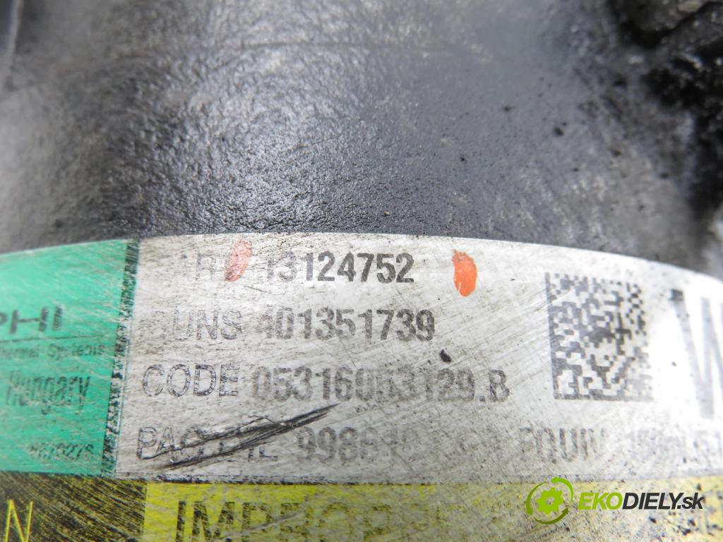 OPEL ZAFIRA B (A05) MINIVAN 2006 74,00 1.9 CDTI 8V 101 - Z 19 DTL 1910,00 KOMPRESOR: klimatizace 13124752 (Kompresor klimatizace)