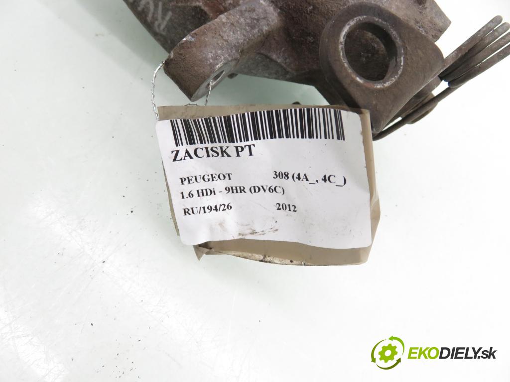 PEUGEOT 308 (4A_, 4C_) HB 2012 0,00 1.6 HDi - 9HR (DV6C) 1560,00 brzdič třmen PT 9802020880