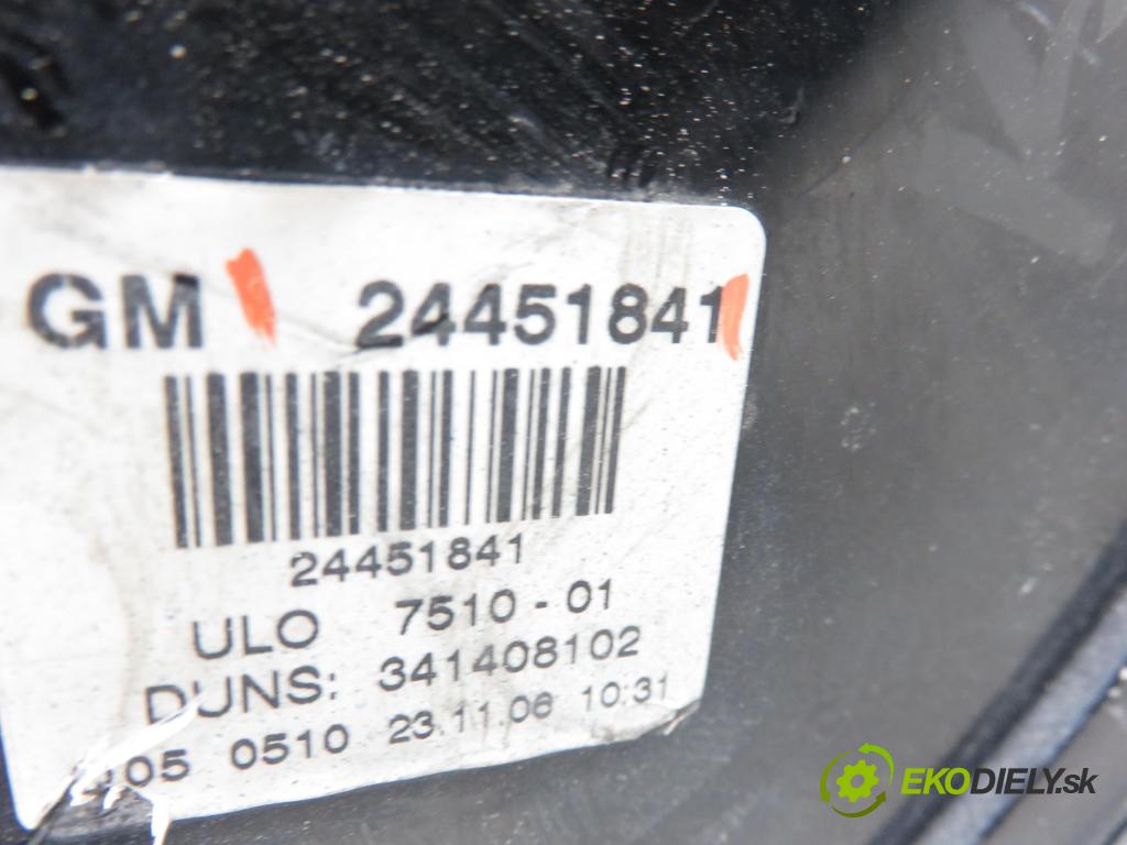 OPEL ZAFIRA B (A05) MINIVAN 2006 74,00 1.9 CDTI 8V 101 - Z 19 DTL 1910,00 Svetlo ľavé zadné 24451841