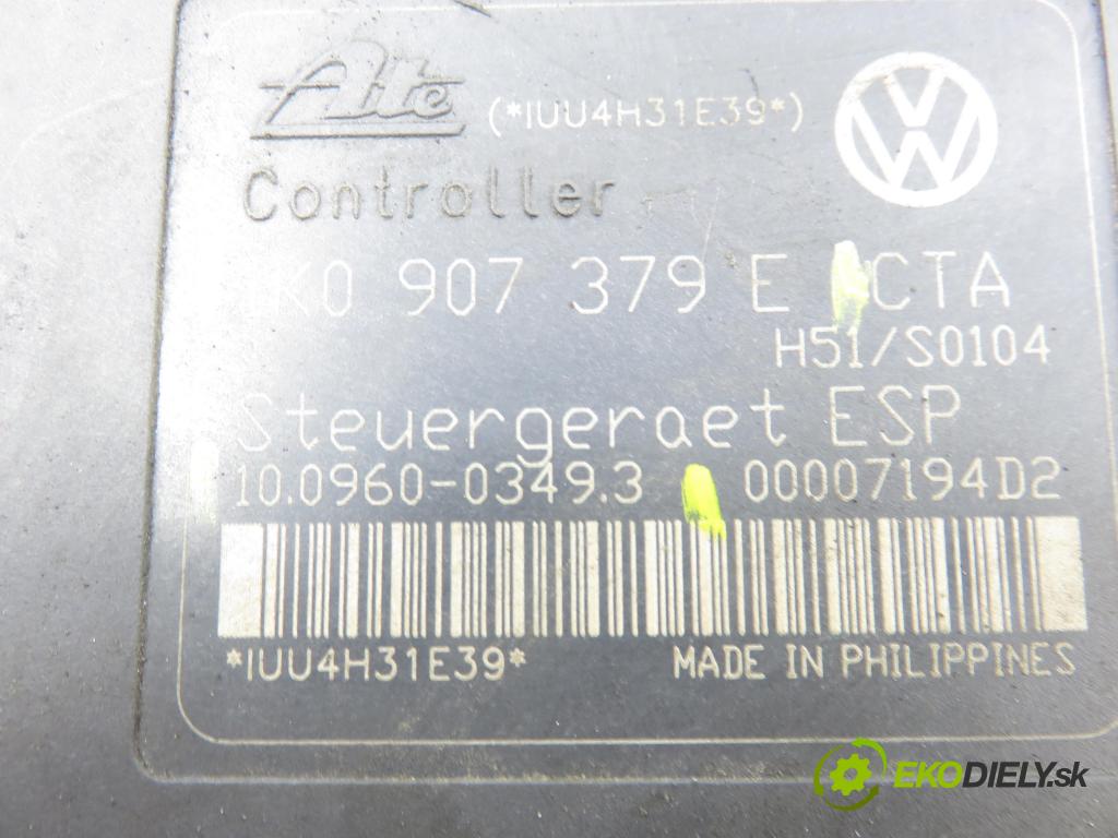 AUDI A3 (8P1) HB 2004 103,00 2.0 TDI 16V quattro - BKD 1968,00 pumpa ABS 1K0907379E ; 1K0614517C ; 10096003493 (Pumpa ABS)