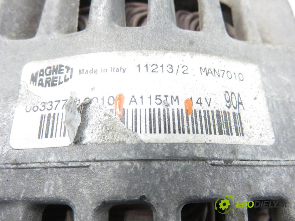 FIAT IDEA (350_) MINIVAN 2004 70,00 1.4 16V 95 - 843 A1.000 1368,00 Alternátor A115IM (Alternátor)