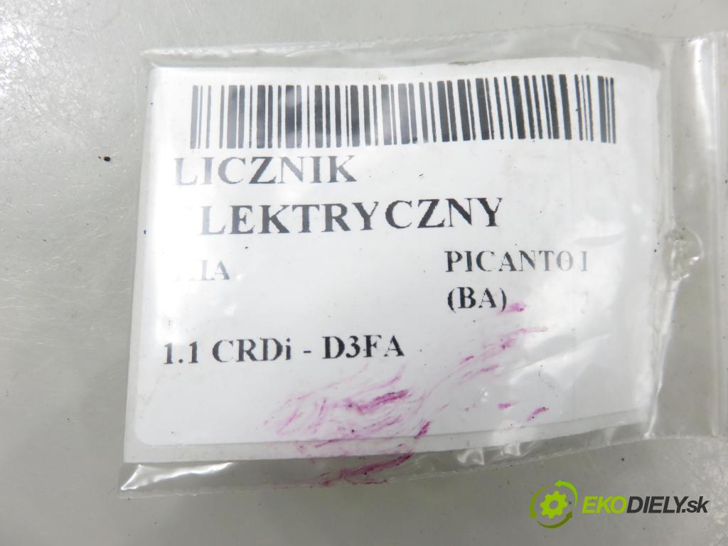 KIA PICANTO (BA) HB 2006 55,00 1.1 CRDi - D3FA 1120,00 prístrojovka elektrický 9400707310