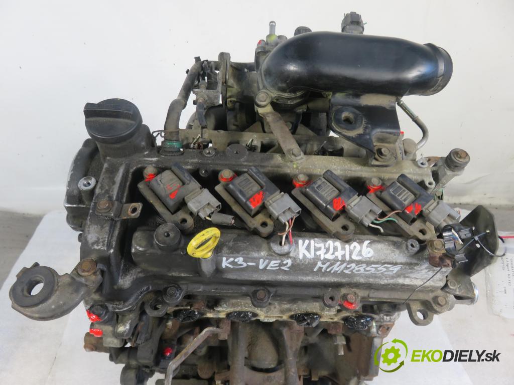 DAIHATSU SIRION (M1) HB 2000 75,00 1.3 Sport - K3-VE2 1298,00 motor BENZÍN K3VE2
