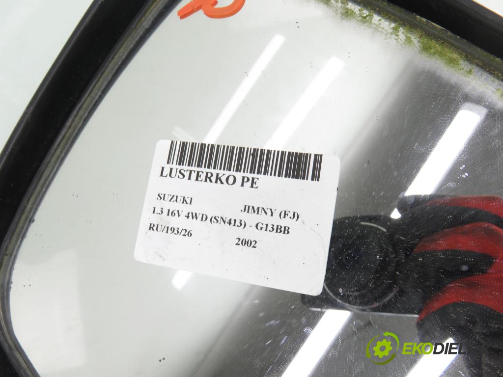 SUZUKI JIMNY (FJ) TERENOWY 2002 59,00 1.3 16V 4WD (SN413) - G13BB 1298,00 zpětné zrcátko