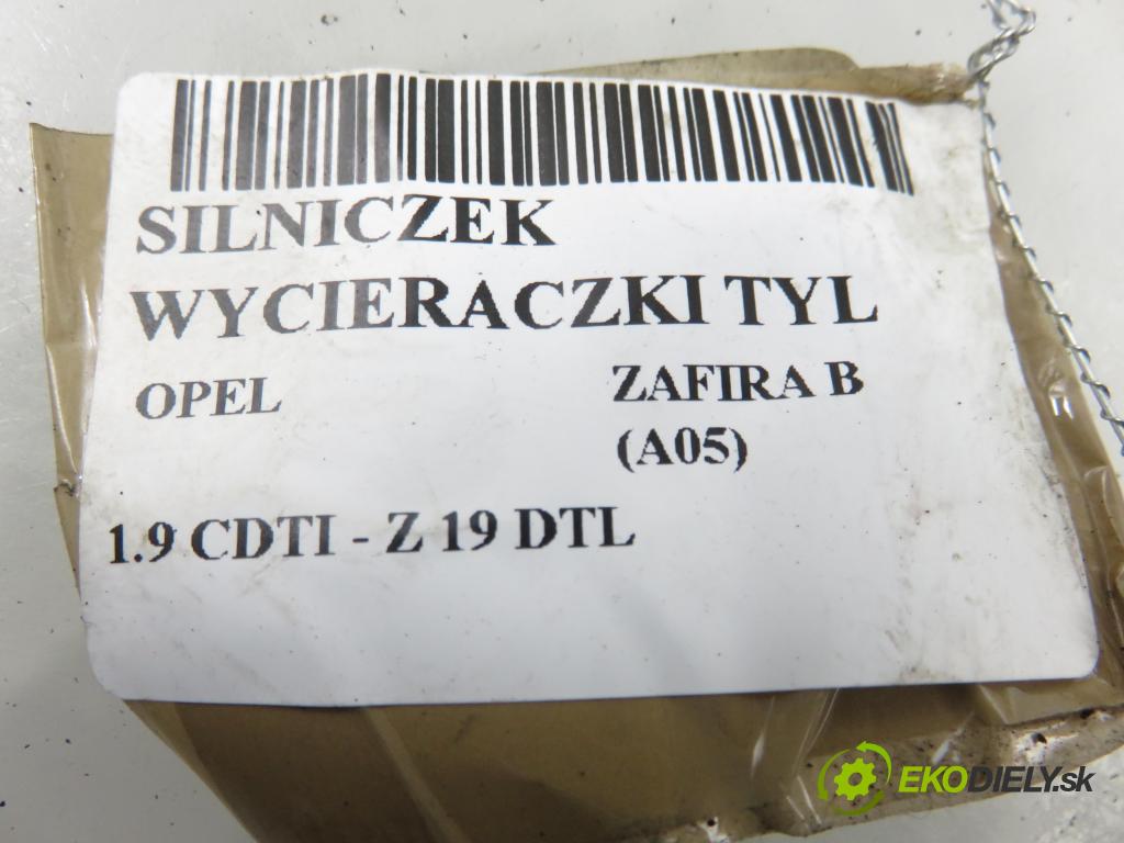 OPEL ZAFIRA B (A05) MINIVAN 2006 74,00 1.9 CDTI 8V 101 - Z 19 DTL 1910,00 motorek stěrače ZADNÍ: 53025212 ; 13145548
