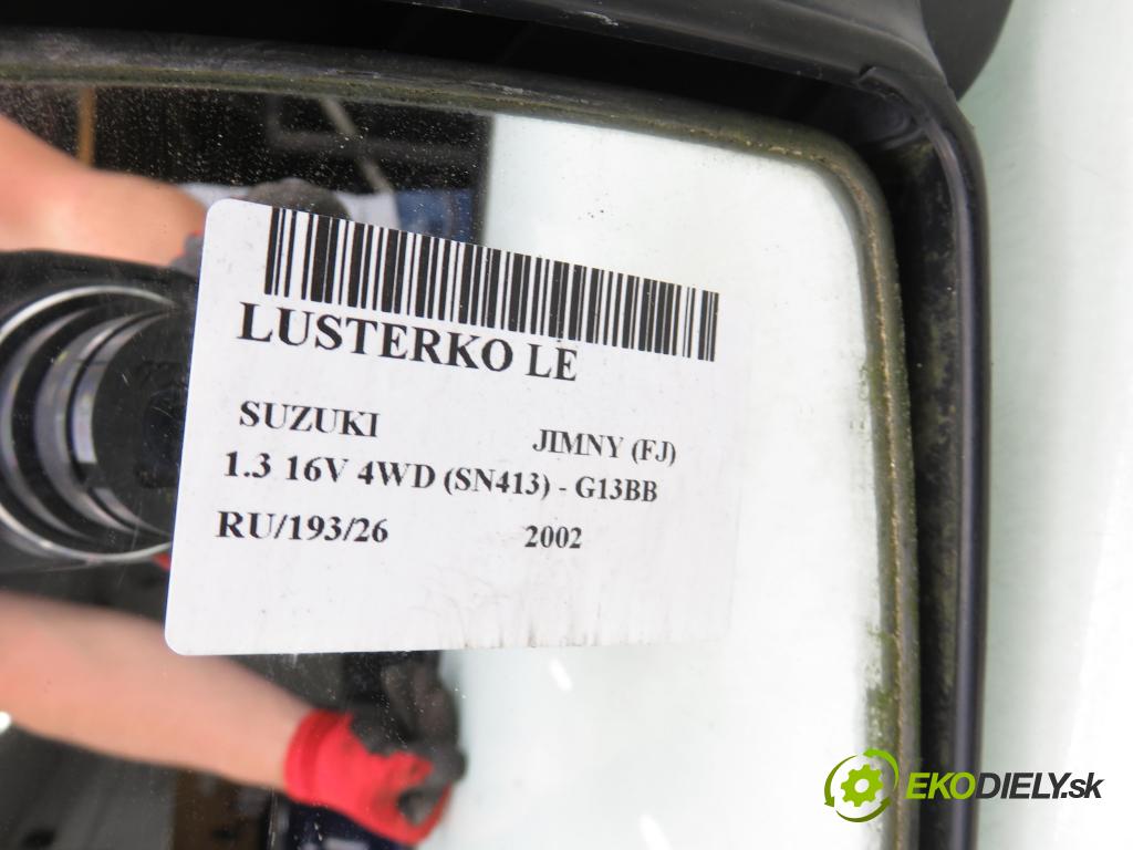 SUZUKI JIMNY (FJ) TERENOWY 2002 59,00 1.3 16V 4WD (SN413) - G13BB 1298,00 zpětné zrcátko LE