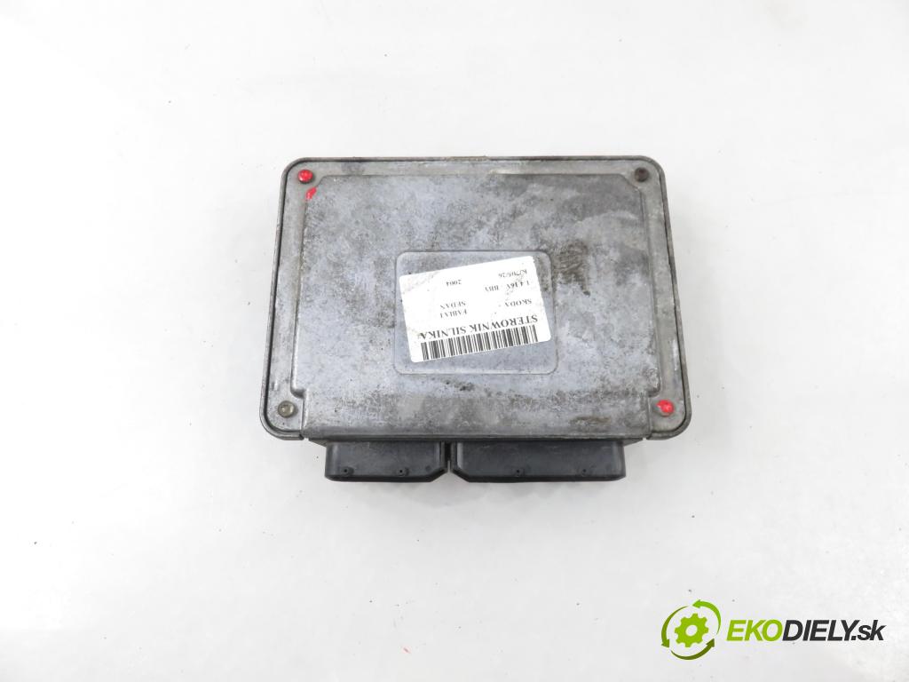 SKODA FABIA I SEDAN (6Y3) SEDAN 2004 55,00 1.4 16V - BBY 1390,00 Riadiaca jednotka Motor 036906034ET ; IAW4MVET