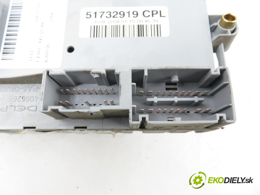 FIAT IDEA (350_) MINIVAN 2004 70,00 1.4 16V 95 - 843 A1.000 1368,00 Skrinka POJISTKY: 51732916